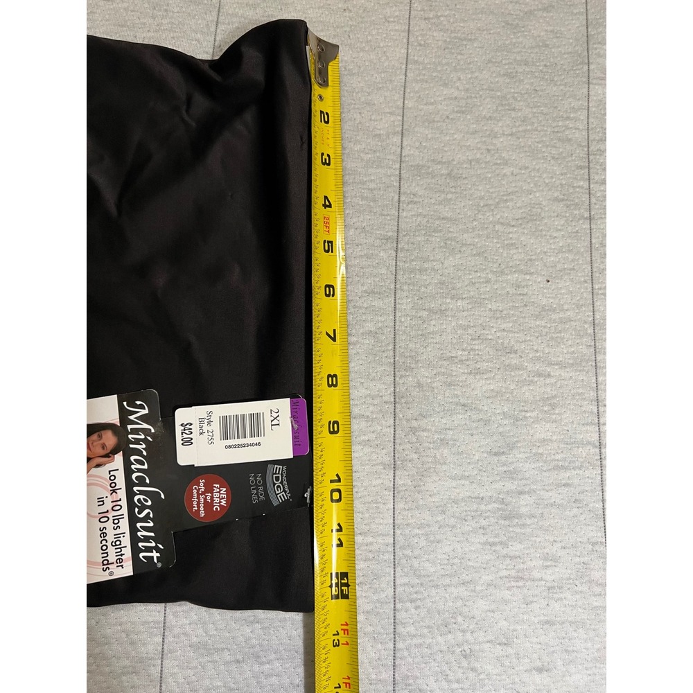Miraclesuit Extra Firm Control Real Smooth Hi-Waist Brief Black 2XL 2755 NWT - Picture 5 of 7
